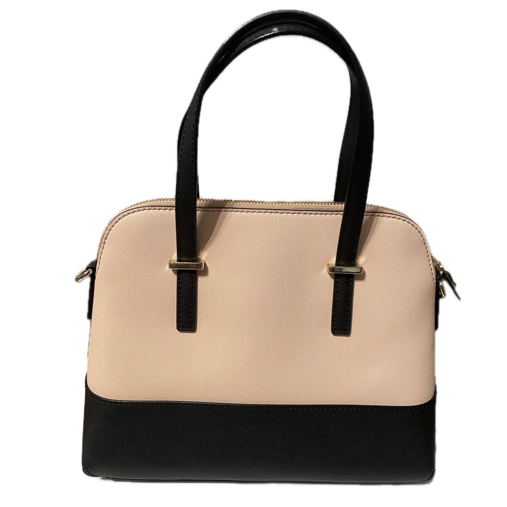 Only Used Once! Kate Spade Cedar Street Maise Pink/Black Color Block Purse - Picture 3 of 9